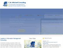 Tablet Screenshot of cm-mitchell.com